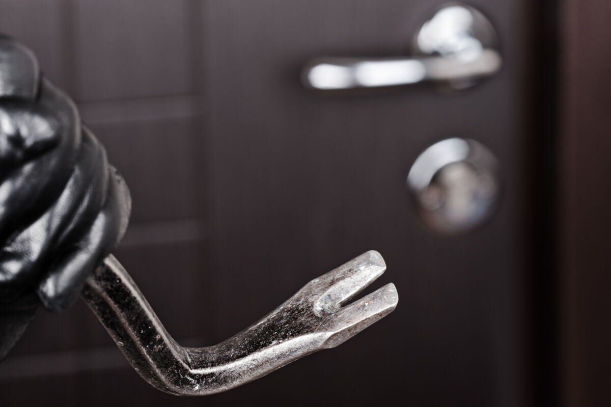 aluminiumfolie om dieven af te schrikken