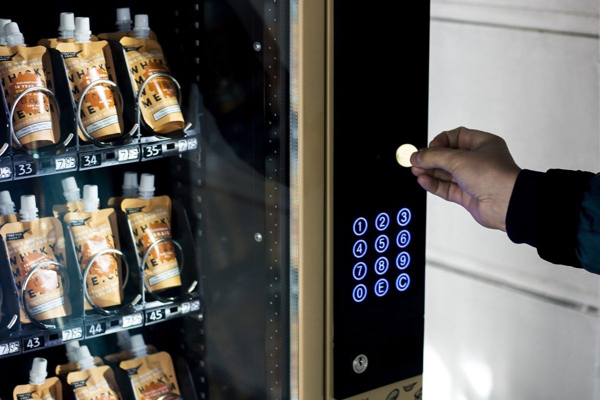 munten kunnen worden gebruikt in automaten