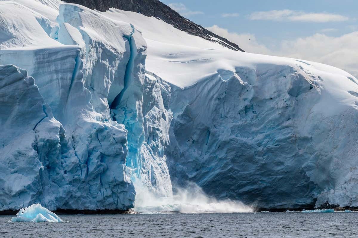 ijsgletsjers van Antarctica