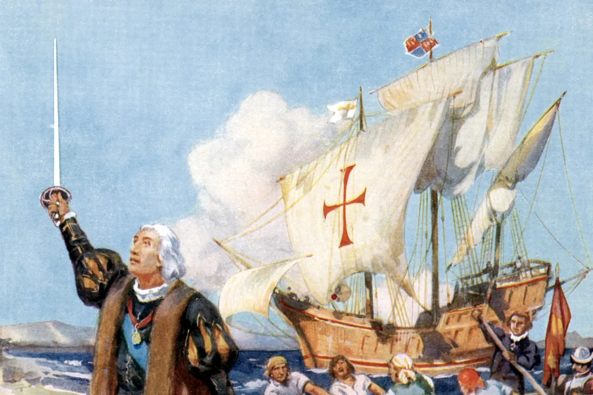 De mythe van de drie karavanen van Columbus