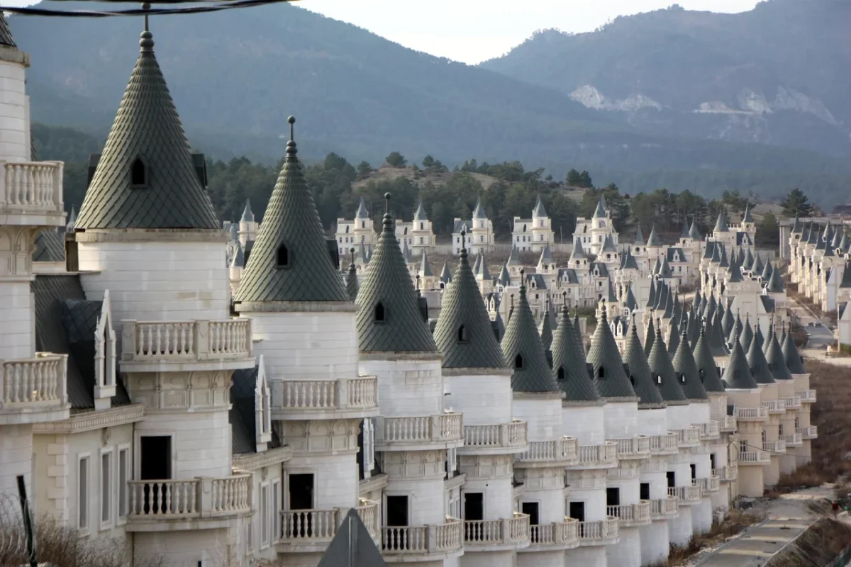 Een stad met grote ambities die nooit tot leven is gekomen