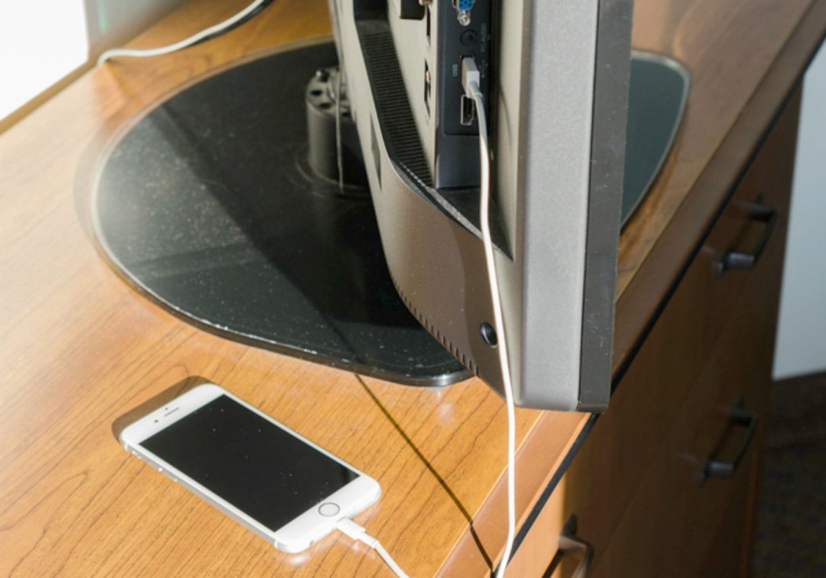 USB-poort kan uw telefoon