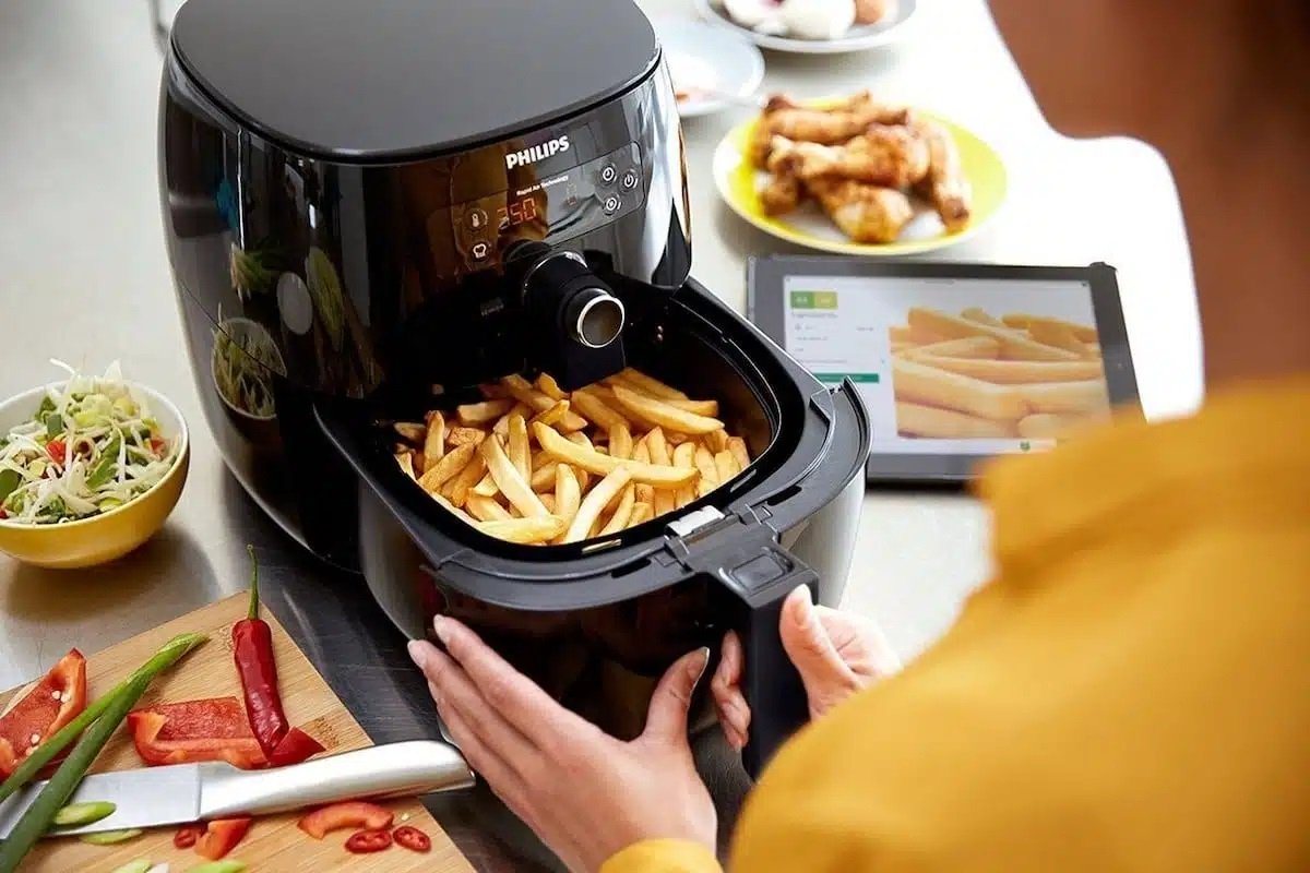 frietjes bereid in de Airfryer