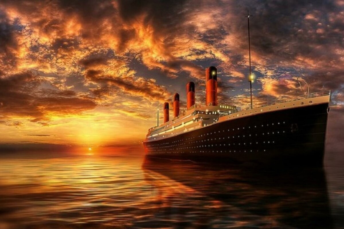 het schip Titanic