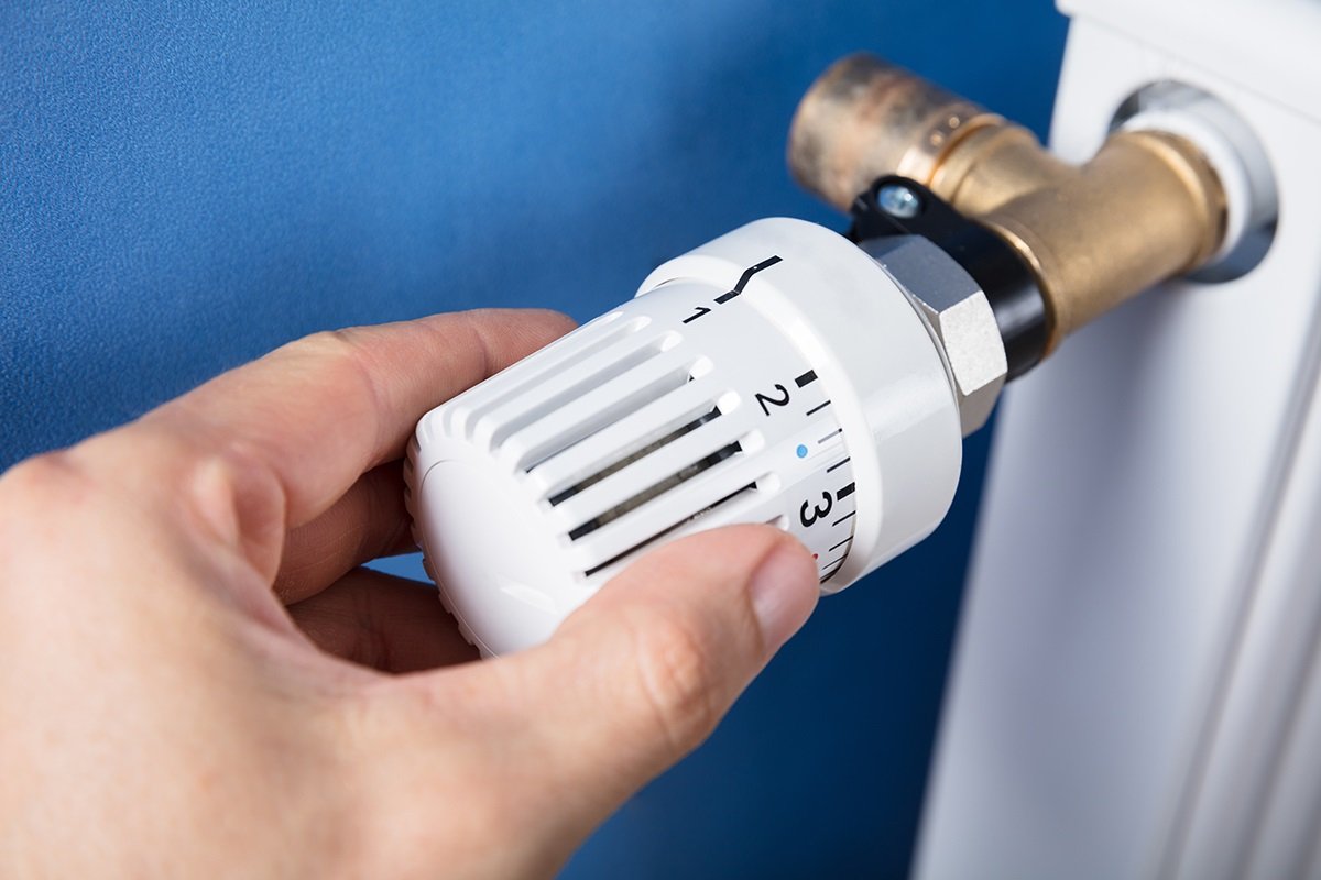 regeling van de thermostaat