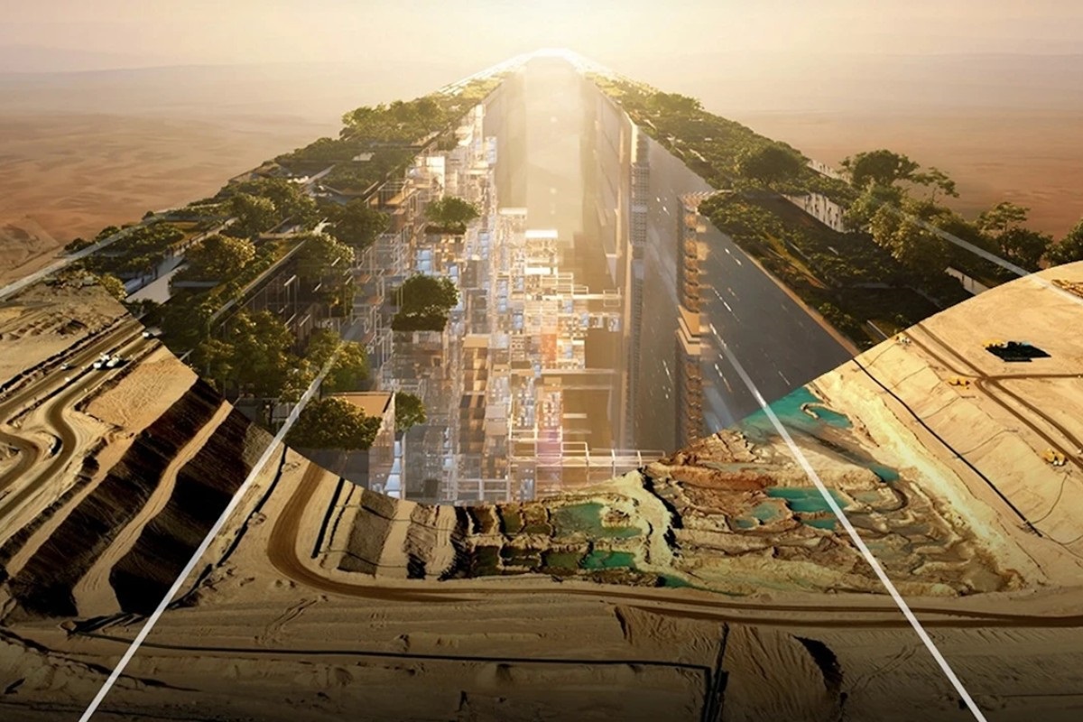 ontwerp van het Neom-project