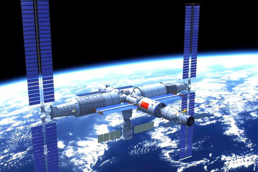 China's Tiangong ruimtestation