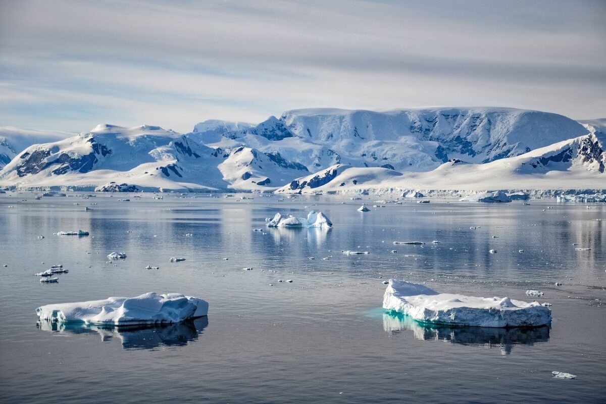 ijsbergen in Antarctica