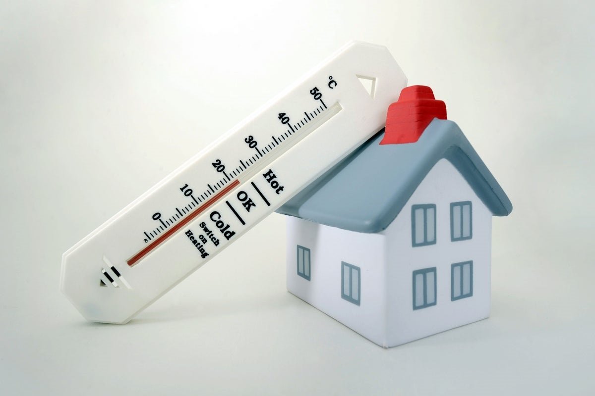 Comfortabele temperatuur in huis