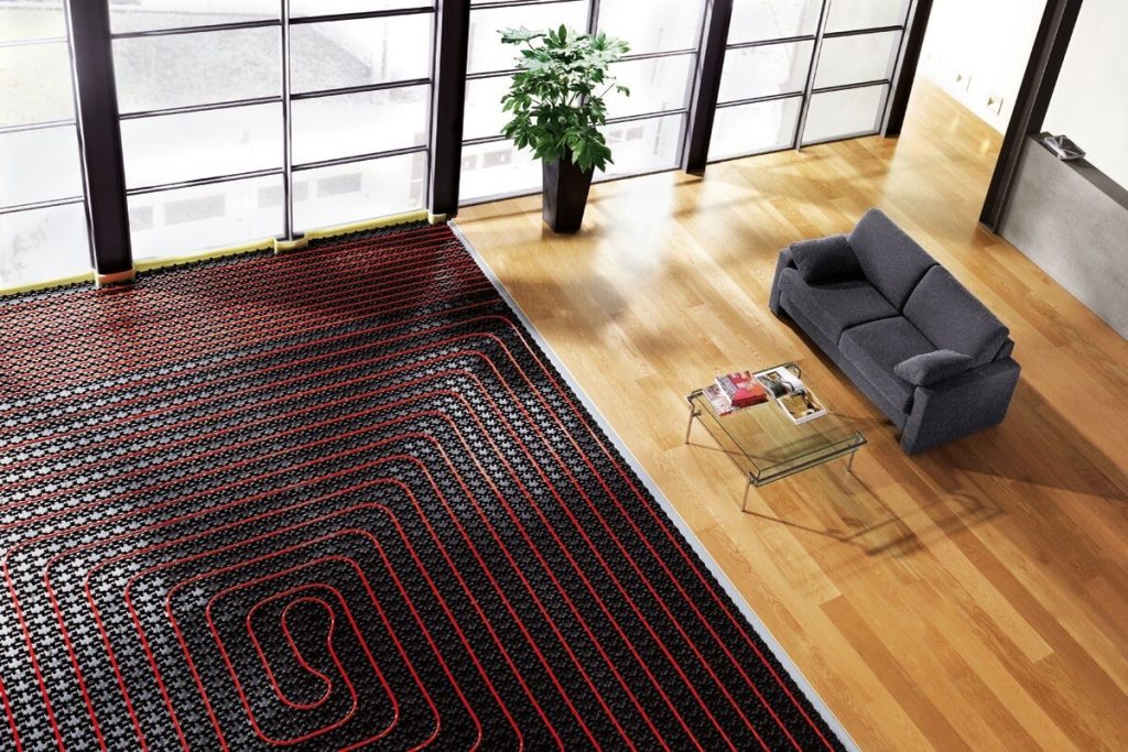 Vloerverwarming is de beste verwarming voor uw huis