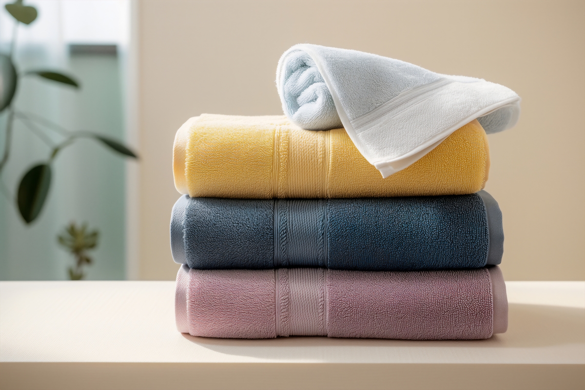 stroken helpen om handdoeken in vorm te houden