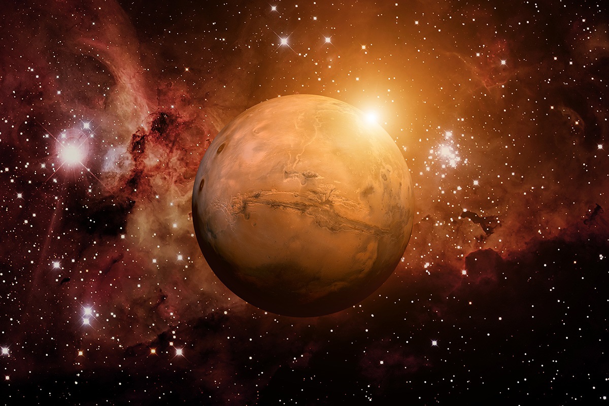 De planeet Mars