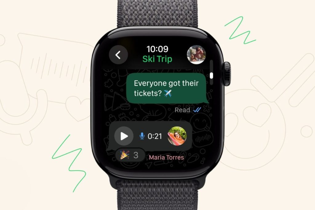 уведомлений WhatsApp на Apple Watch