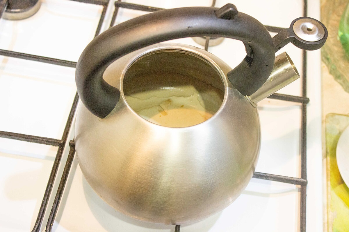 Kalk in de waterkoker